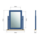 Rutland Trinket Dressing Table Mirror by Lavishway | Table Mirrors-33768