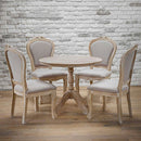Provence Vintage Wooden Round Dining Table by Lavishway | Dining Tables-30965