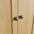 Oregon Full Hanging 2 Doors Wardrobe by Lavishway | Wardrobe-32703