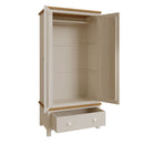 Rutland Gents 2 Doors Wardrobe by Lavishway | Wardrobe-32729