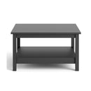 Madrid Matt Black Coffee Table by Lavishway | Coffee Tables-29963