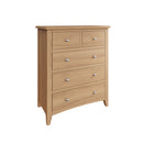 Guildford Solid Oak 3 Chest Of Drawers by Lavishway | Chest Of Drawers-32133