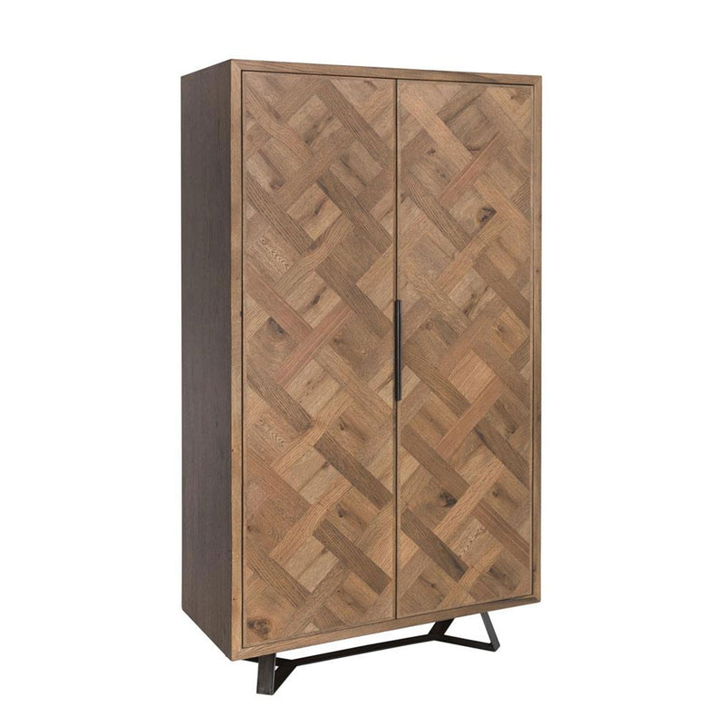 Hamsterley Solid Wood Large Wine Cabinet by Lavishway | Wine Racks-31896
