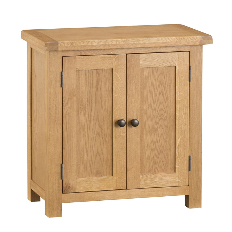 Chunky Oak Solid Wood 2 Doors Cupboard by Lavishway | Cupboards & Cabinets-32494