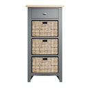Grantham 1 Drawer 3 Basket Unit Cabinet by Lavishway | Hallway Cabinets-36822