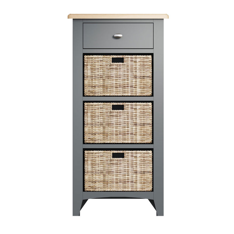 Grantham 1 Drawer 3 Basket Unit Cabinet by Lavishway | Hallway Cabinets-36822