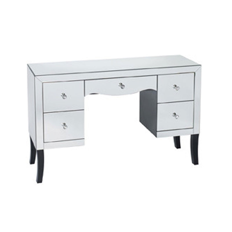Valentina Mirrored Dressing Table by Lavishway | Dressing Tables-28344