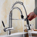 Chrome Rotatable Pull Down Spray Kitchen Tap by Lavishway | Kitchen Faucets-48681