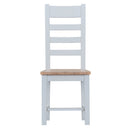 Tattershall Oak Seat Dining Chair Set of 2 by Lavishway | Dining Chairs-32899