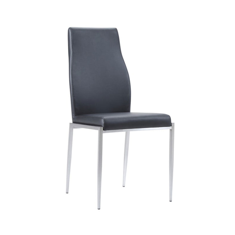 Toronto Dining Table with 6 Black Chairs by Lavishway | Dining Table Set-30500