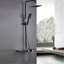 Wall Mounted Shower Set With Storage Bar by Lavishway | Shower Faucets-49297