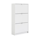 Shoes 3 Tilting Doors & 2 Layer Shoe Cabinet by Lavishway | Shoe Cabinets-29003
