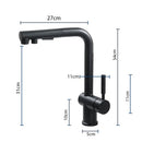 Mid Curved Pull Out Kitchen Sink Tap by Lavishway | Kitchen Faucets-48760