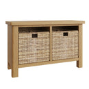 Oregon Solid Oak Wood Hall Bench by Lavishway | Benches & Storage Benches-31712