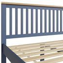 Rutland Blue Oak Top Bed Frame by Lavishway | Wooden Beds-36432