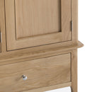 Nordic Oak Large 3 Doors Wardrobe by Lavishway | Wardrobe-32276