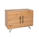 Toros Rustic Oak 2 Doors Sideboard by Lavishway | Sideboards-36062
