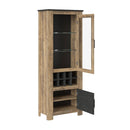 Rapallo 2 Doors Display Cabinet Wine Rack by Lavishway | Wine Racks-29342