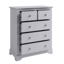 Bolton Grey Painted 2 Over 3 Chest Of Drawers by Lavishway | Chest Of Drawers-31545