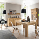 Cortina Grandson Oak Finish Wall Shelf by Lavishway | Book Shelves and Cabinets-29996