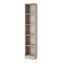 Basic Tall Narrow Bookcase With 4 Shelves by Lavishway | Book Shelves and Cabinets-30700