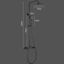 Contemporary Rainfall Dual Head Shower Set by Lavishway | Shower Faucets-49721