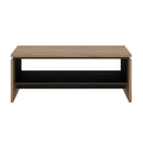 Brolo Walnut Finish Coffee Table by Lavishway | Coffee Tables-30235