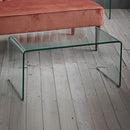 Azurro Clear Glass Coffee Table by Lavishway | Coffee Tables-30769