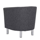 Cleveland Nova Antracit Armchair by Lavishway | Fabric Sofas-30031