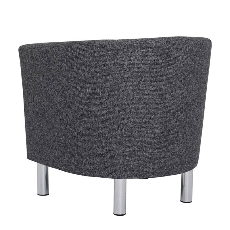 Cleveland Nova Antracit Armchair by Lavishway | Fabric Sofas-30031