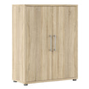 Prima Oak Finish 2 Doors Cabinet by Lavishway | Filing Cabinets-29042