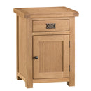 Chunky Oak Small 1 Door Cupboard by Lavishway | Cupboards & Cabinets-32533