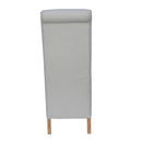 Scroll Back Fabric Dining Chair Set of 2 by Lavishway | Dining Chairs-36156