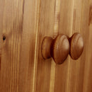 Copenhagen Solid Pine 2 Doors Wardrobe by Lavishway | Wardrobe-30183