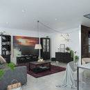 Madrid Black Wooden 2 Doors Large Sideboard by Lavishway | Sideboards-29925