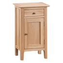 Nordic Oak Small 1 Door Cupboard by Lavishway | Cupboards & Cabinets-32218