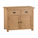 Chunky Oak 2 Doors 2 Drawers Wooden Sideboard by Lavishway | Sideboards-32561