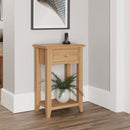 Guildford Solid Oak Telephone Table by Lavishway | Side Tables-31915
