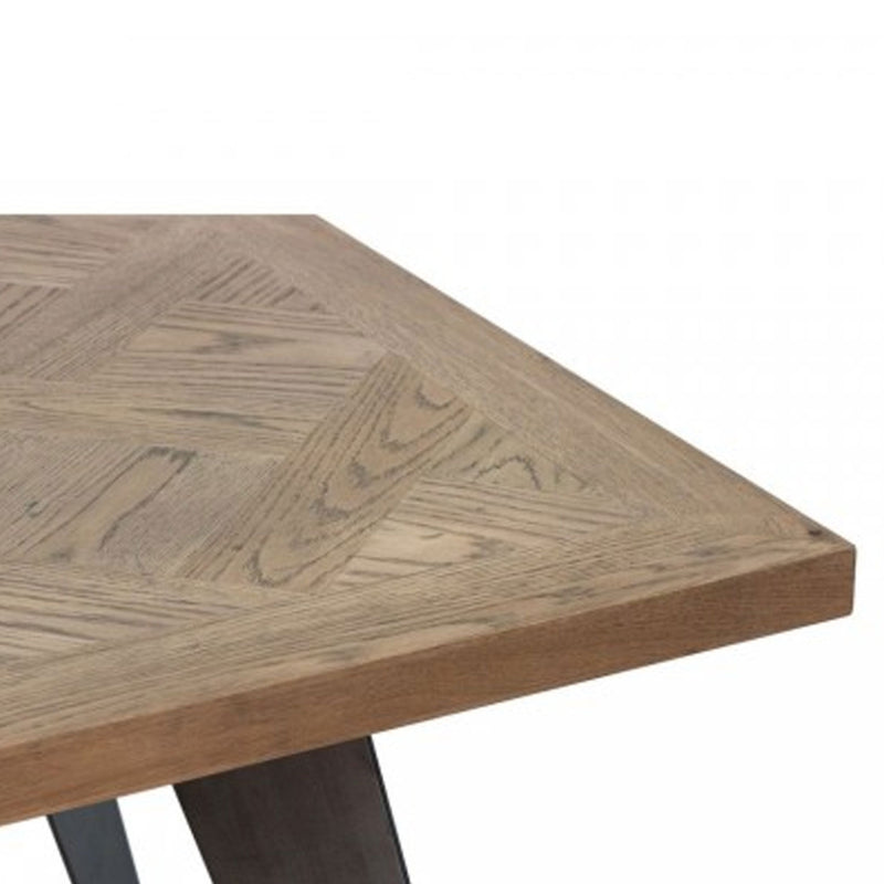 Hamsterley Industrial Solid Wood Dining Table by Lavishway | Dining Tables-31891