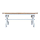 Tattershall Oak Cross Extending Dining Table by Lavishway | Dining Tables-33153