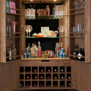 Hamsterley Solid Wood Large Wine Cabinet by Lavishway | Wine Racks-31897