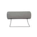 Cleveland Nova Light Grey Fabric Neckpillow by Lavishway | Fabric Sofas-29691