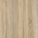 Function Plus Oak & Grey 2 Drawers Desk by Lavishway | -29631