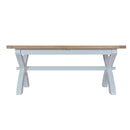 Tattershall Oak Cross Extandable Dining Table by Lavishway | Dining Tables-33048