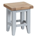 Tattershall Oak Top Nest of 2 Tables in Grey by Lavishway | Nest of Tables-33053