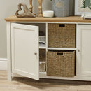 Cotswold Cream 2 Door Sideboard by Lavishway | Sideboards-35406