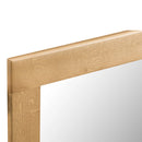 Chunky Oak Frame Large Bevelled Wall Mirror by Lavishway | Wall Mirrors-37249