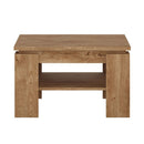 Fribo Oak Finish Small Coffee Table by Lavishway | Coffee Tables-30297