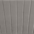 Lexie Wooden Effect Legs Velvet King Size Bed by Lavishway | Velvet Bed-35598