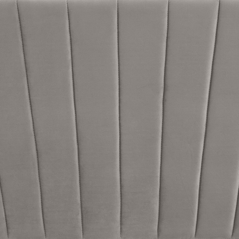 Lexie Wooden Effect Legs Velvet King Size Bed by Lavishway | Velvet Bed-35598